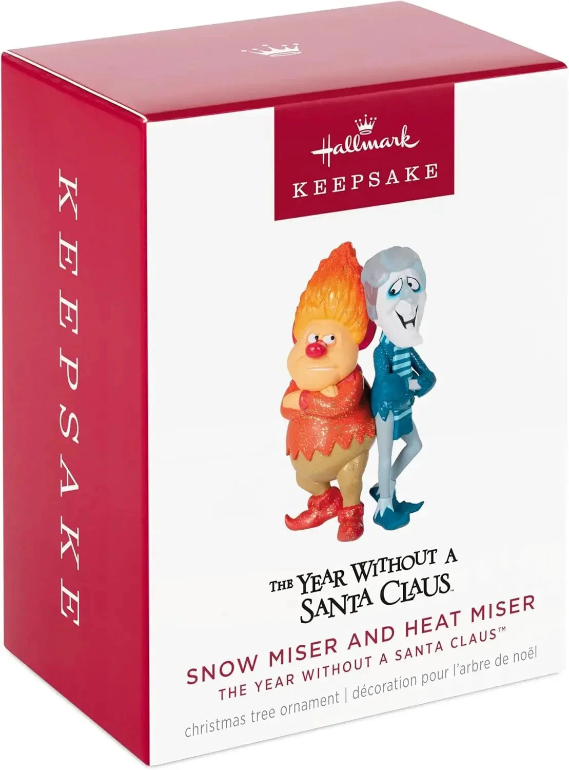 Christmas Ornament, The Year Without a Santa Claus Snow Miser Heat Miser, Funny Christmas Movie Gifts Good Vibrations