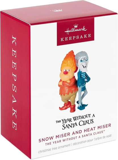 Christmas Ornament, The Year Without a Santa Claus Snow Miser Heat Miser, Funny Christmas Movie Gifts Good Vibrations