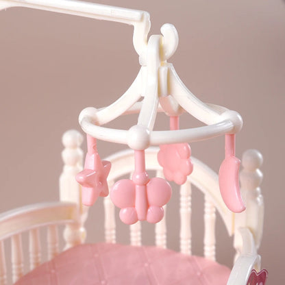 1:12 Dollhouse Ice Cream Truck Baby Bed Simulation Miniature Scene Display Dessert Car Bunk Bed Bathroom Kitchen Toy For Girl Good Vibrations