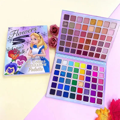 96 Colors Eye Shadow Plate Shimmer Matte Sequin Eyeshadow Colorful Stage Ball Dedicated Neon Eyeshadow Palette Make Up