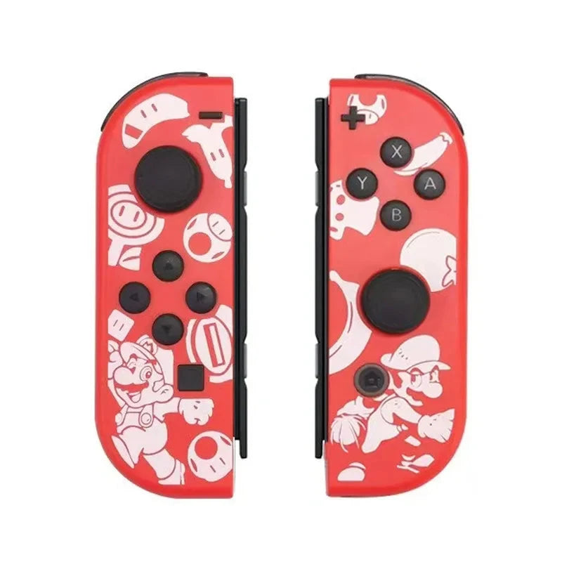 Replacement for Switch Joycon, Controller for Switch/Lite/OLED, with 6-Axis Gyro, Dual Vibration, Motion Control, Screenshot Good Vibrations