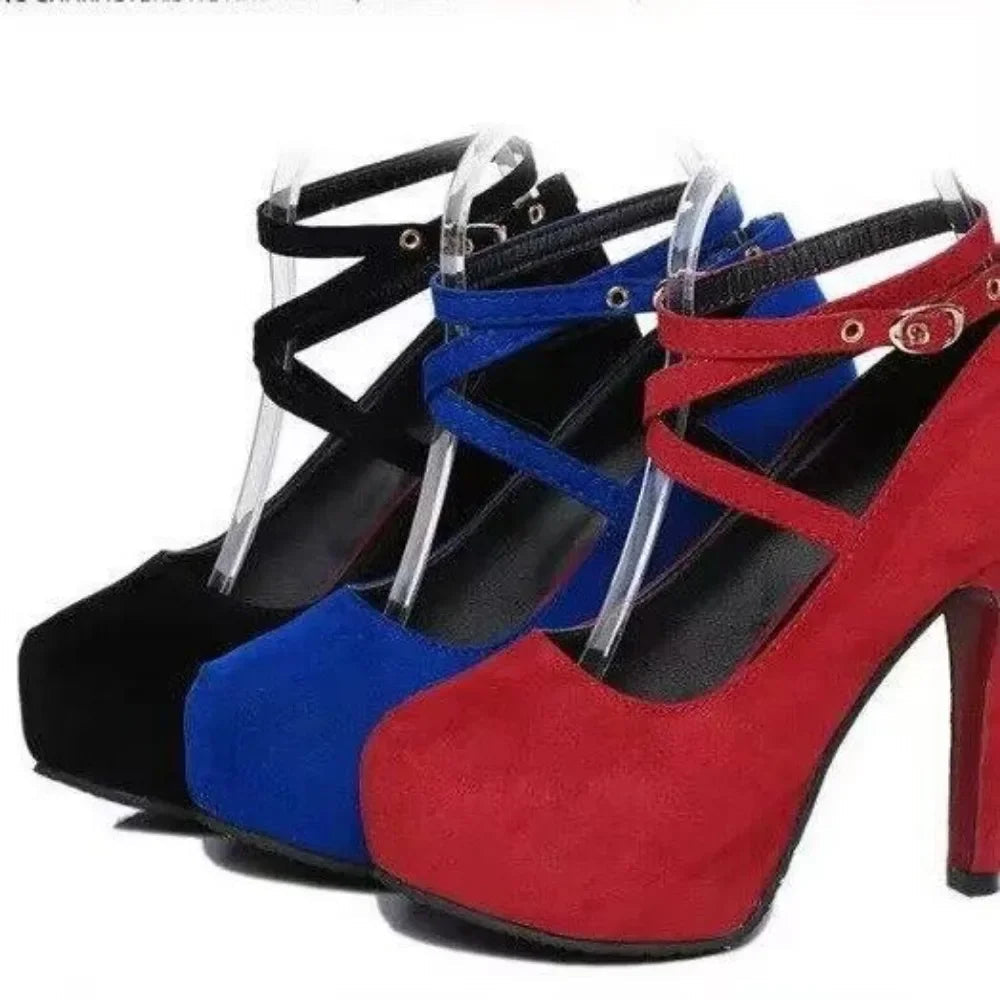 High Heels Women Summer Shoes Women Pumps Platform Heels Luxury Designer Shoes Sexy Thin Heel Wedding Shoes Zapatos De Mujer Good Vibrations