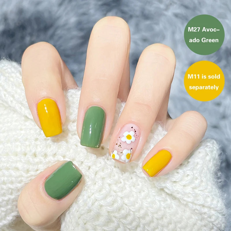 New Nail Polish Quick Dry No-bake Lasting Water-based Tearable Manicure Not Easy To Fade Semi-permanent Varnish Nail Art Good Vibrations