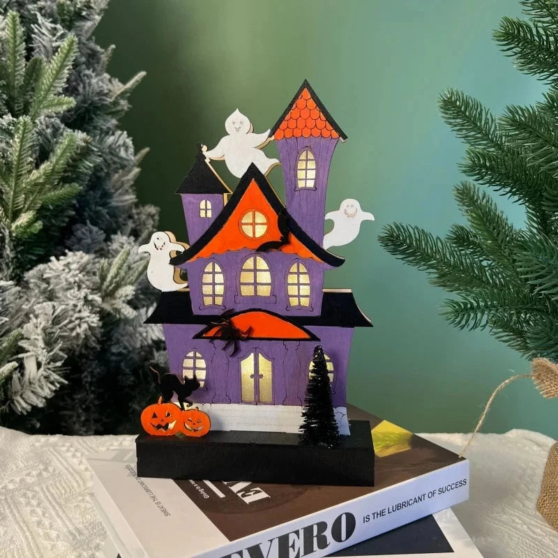 Halloween atmosphere decoration haunted house props arrangement party lighting ghost festival decoration accessories Good Vibrations