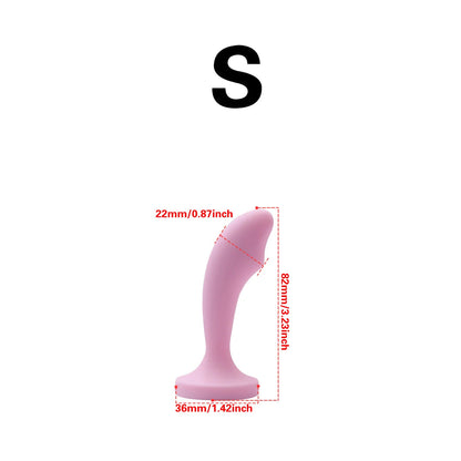 Silicone Anal Plug Gem Base Butt Plug Anal Masturbation Stimulator Anal Massage Dilatancy Toys G-point Massage Adult Sex Toys Good Vibrations Adult Super Store