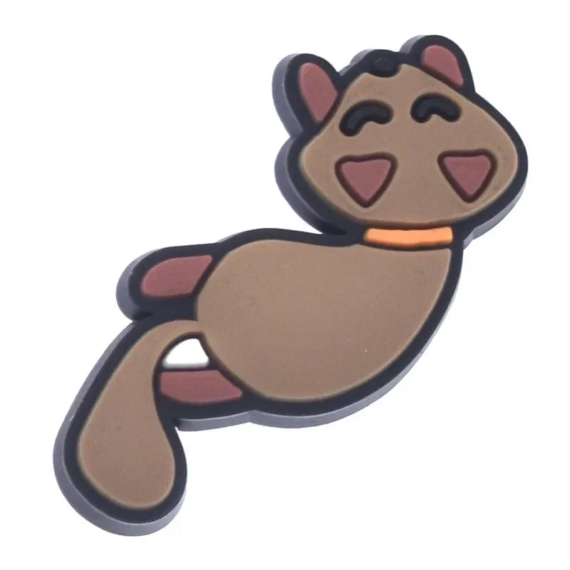 Shoe Charms for Crocs Accessories
 Pet Cat Shoes Charm for Croc Decorations Pins Men Accessory Jeans Woman Clogs Clips Badges Good Vibrations