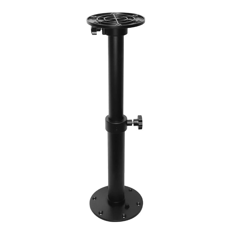 RV Table Leg RV Table Stand Table Pedestal Leg 460 to 700mm Adjustable 360° Rotatable for RV Camper Boat Yacht Home ﻿ Good Vibrations