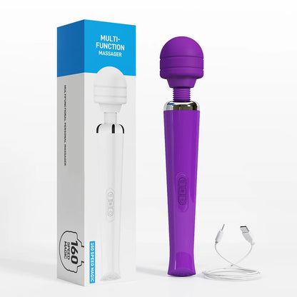 Powerful Magic Wand Vibrator for Women Big AV Body Massager G Spot Clitoris Stimulator USB Charging Adult Sex Toys for Woman Good Vibrations Adult Super Store