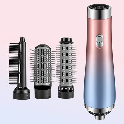 Hair Dryer Portable Comb lonic Hair Straightening Brush Hot Air Curling For Hair Roller Blow Dryer Quick Dry Hair Curler Curling Good Vibrations