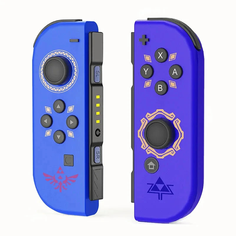 Replacement for Switch Joycon, Controller for Switch/Lite/OLED, with 6-Axis Gyro, Dual Vibration, Motion Control, Screenshot Good Vibrations
