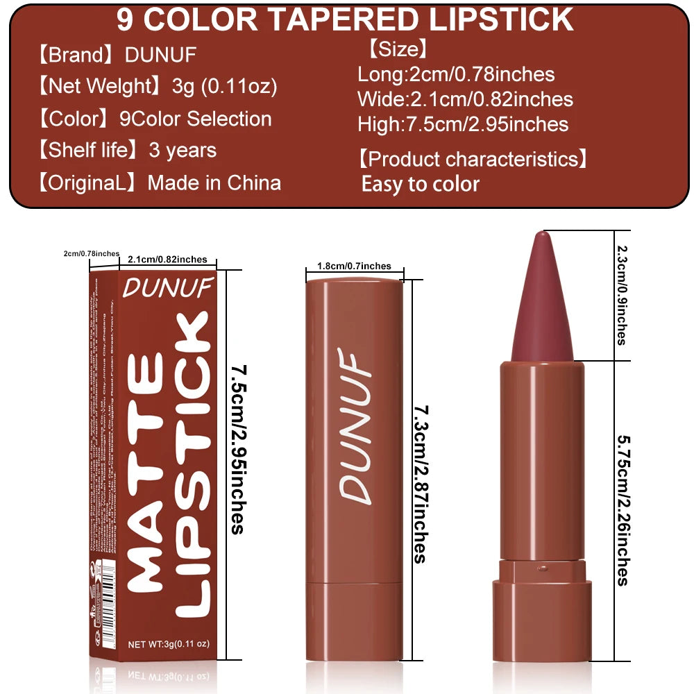 Gradient Lip Liner Pen with Matte Velvet Finish Smooth Application  Lipstick for Defined and Elegant Lips Good Vibrations