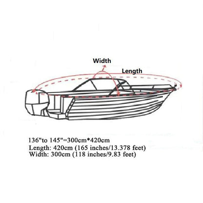 Outdoor Jet Ski Waterproof Cover 210D Dust Cover Marine Grade UV Protection for Seadoo Yamaha Kawasaki Waverunner Polaris Good Vibrations