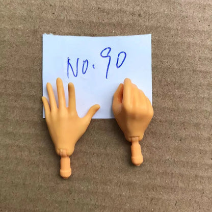 New Original Replacement Doll Hands Monstering High Doll Toy Parts Black Gray Yellow Blue Fishman Doll Hands DIY Toy Accessories Good Vibrations