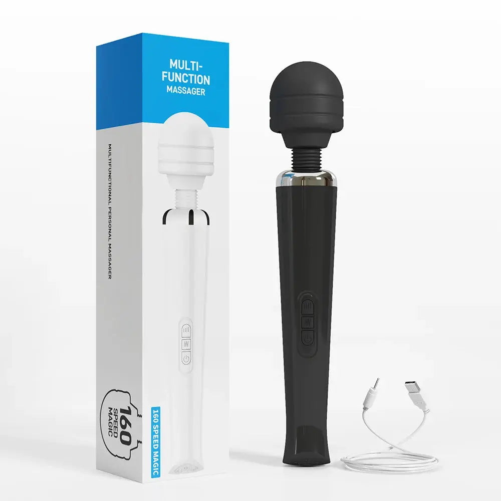 Powerful Magic Wand Vibrator for Women Big AV Body Massager G Spot Clitoris Stimulator USB Charging Adult Sex Toys for Woman Good Vibrations Adult Super Store