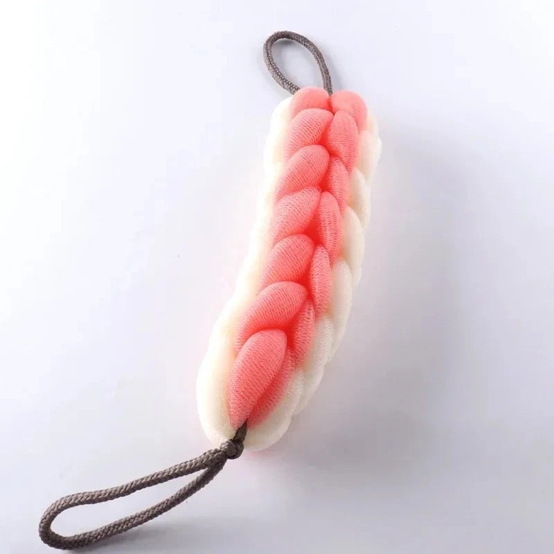 Adult Backrub Bathing Tool Scrub Strap Shower Washcloth Bast Wisp Flower Mesh Push Up Bubble Massage Brush Bath Clean Tools Good Vibrations