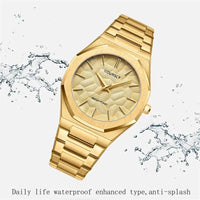 Watch For Men Original Top Brand All Black Stainless Steel Men's Wristwatch Classic Business Waterproof Japan Movement Good Vibrations