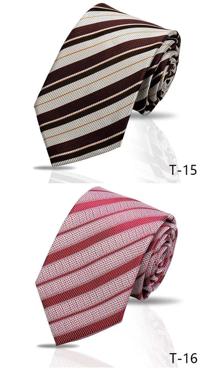 Elegant Ties For Men Fashion Item Necktie High Quality Classic Men Tie Suit Accessories Wedding Gifts Business Party Wholesale Good Vibrations