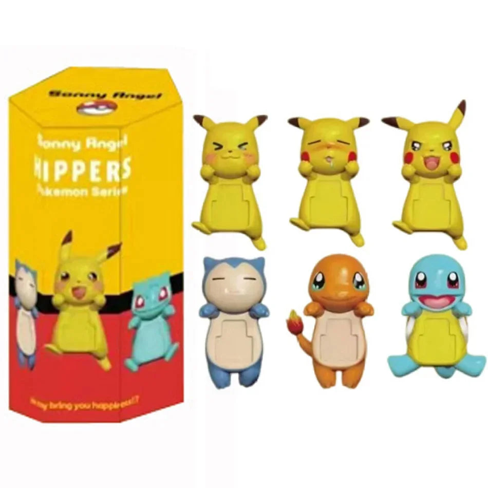 Pokemon Surprise Blind Box - Mysterious Anime Figures including Pikachu & Bulbasaur - Party Angel Theme Children's Toy Good Vibrations