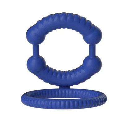 Semen lock ring male masturbator, silicone chastity penis ring for delay ejaculation.