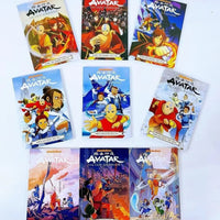 Avatar:The Last Airbender Season 1 Nine books + Season 2 Nine books English book American comics Action comedy fantasy story Good Vibrations