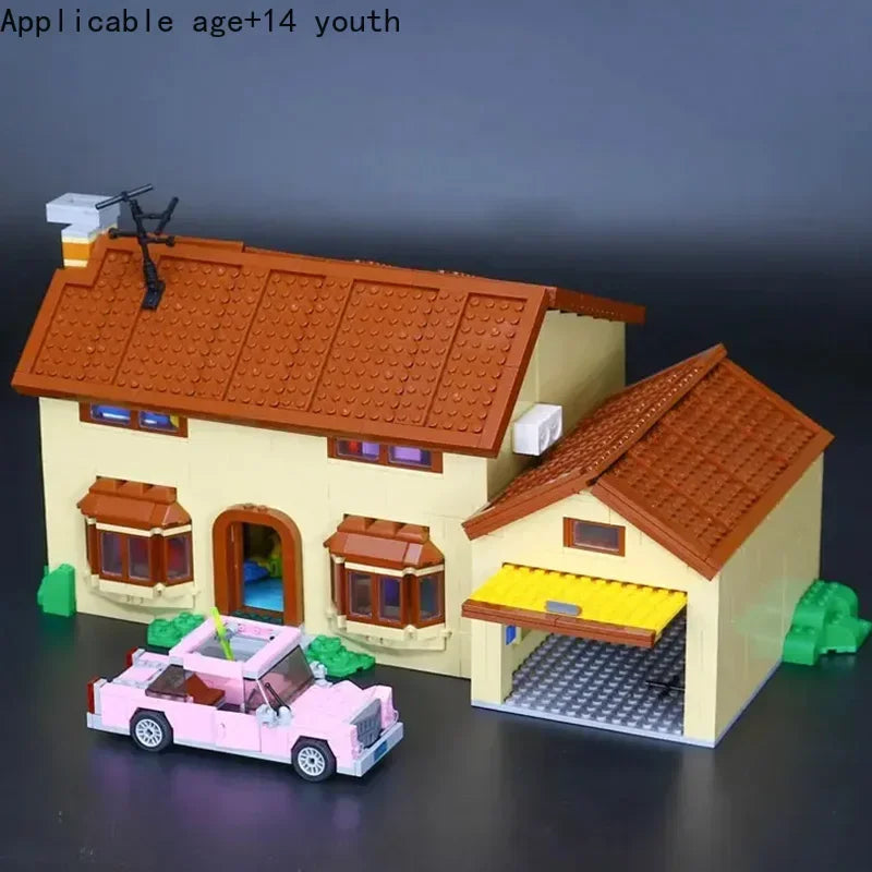 IN stockThe Supermarket House And Kwik E Mart Building Blocks Bricks 16004 16005 Christmas Toy Gift Compatible 71006 71016 Good Vibrations