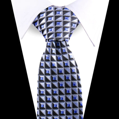 Elegant Ties For Men Fashion Item Necktie High Quality Classic Men Tie Suit Accessories Wedding Gifts Business Party Wholesale Good Vibrations