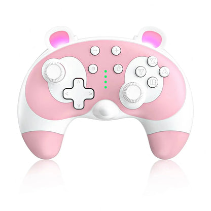 Switch Pro Controller Cartoon Style Wireless Bt Gamepad For Nin-Tendo Good Vibrations