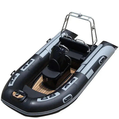 Rigid Hull Inflatable Yacht Rib Boat for Fishing and Sport Rowing Console Rescue Fiberglass Certified Aluminum Patrol Center Good Vibrations