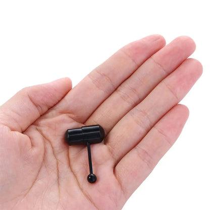 Women Vibrating Barbell Vibration Tongue Stud Stainless Steel Vibrating Tongue Nail Piercing Jewelry Body Jewelry Tongue Ring Good Vibrations