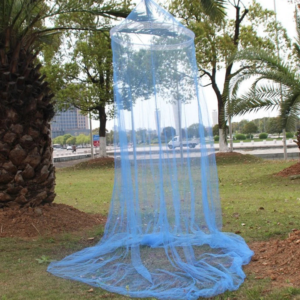 Bed Canopy Hanging Mosquito Net Princess Dome Foldable Bedcover for Children Good Vibrations