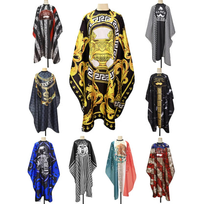 Hair Salon Hair Cutting Antistatic Barber Apron Classics Hair Cut Cape Hairdresser Hairdress Gown Cape Hair Profiling Tools Good Vibrations