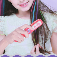 Children's Simulated Hair Dyeing Stick Set DIY Hair and Makeup Tools Girl's House Hair Accessories and Makeup Toy Gifts Good Vibrations