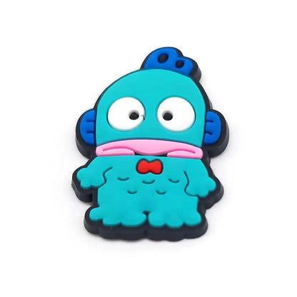 Sanrio Anime Hello kitty Kuromi Pochacco Shoe Charms for Clogs Bag Crocs Sneakers Shoe Decorations Bag Decors Good Vibrations