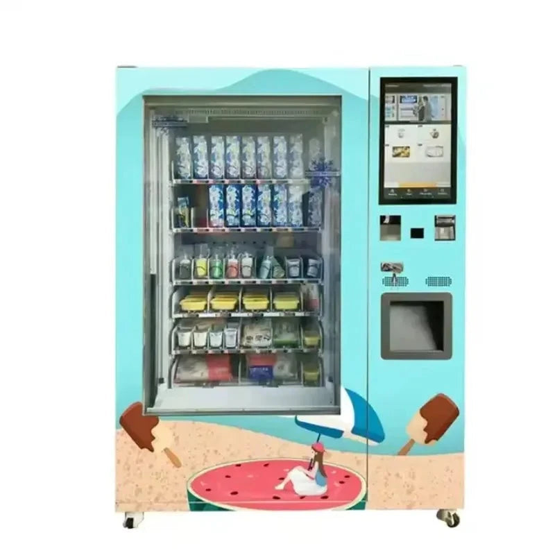 Refrigerated Cake Vending Machine Food Cupcake Vending Machine for Sale Cake Vending Machine with Elevator Good Vibrations