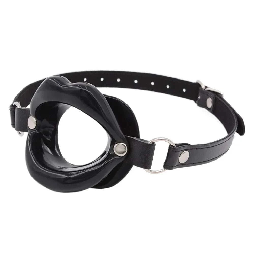 Adult Games Silicone Lips O Ring Open Mouth Gag Oral Fetish Obedient Slave BDSM Bondage Restraints Cosplay Sexy Toys Accessories GOOD Vibrations