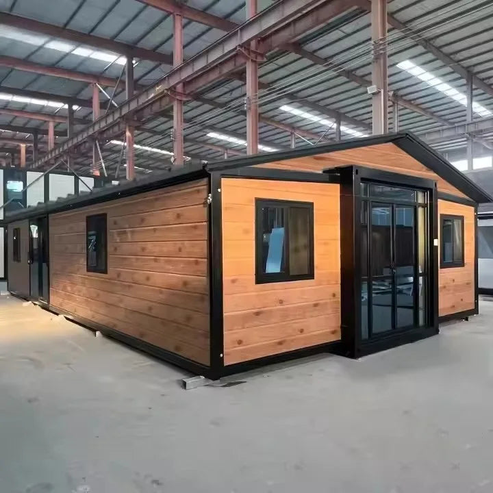 20Ft Australia Modern Granny Flat 2 Bedroom Luxury Predfabricated Container Homes Tiny House Expandable Container House Good Vibrations
