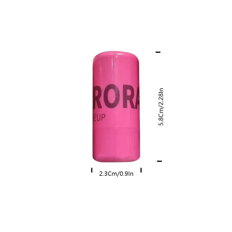 Jelly Blush Lip Gloss Stick for Lazy People to Contour, Even Skin Tone, Brighten and Color, Easy to Apply for Both Lips and Face Good Vibrations