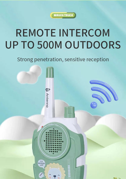 Walkie-talkie mobile phone outdoor cute toy children parent-child intercom machine cartoon boys and girls educational toy gift Good Vibrations