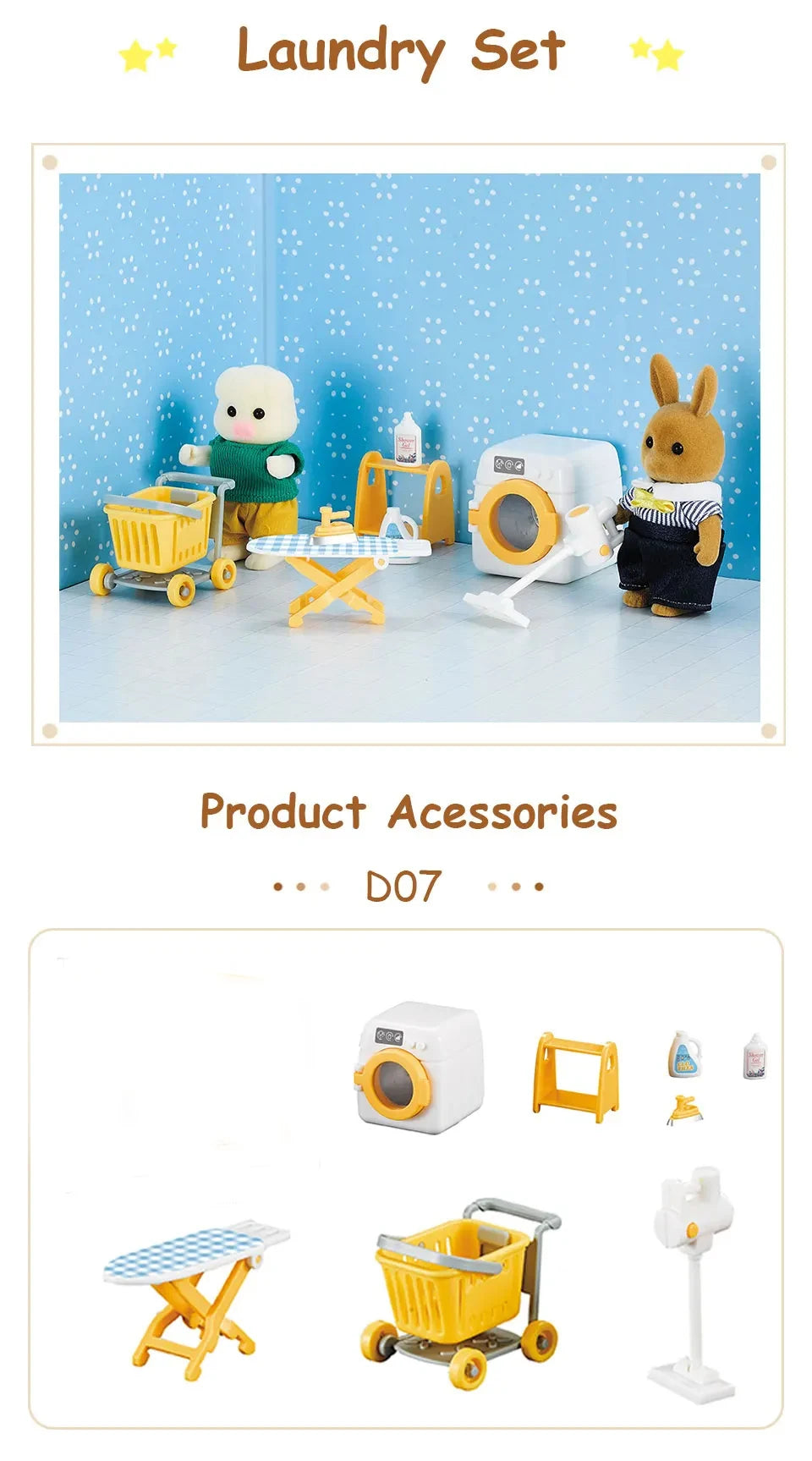 1:12 Miniature Furniture Forest Family Kitchen Toy Dining Table Dollhouse Accessories Bathroom Pretend Play For Girl Gifts Toys Good Vibrations