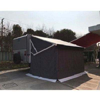 High Quality Portable Motorhome Camper Pop-Up Awnig Tent Double Layer PVC Polyester Fabric Aluminum Pole For Outdoor Camping