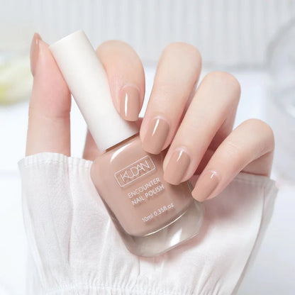 Air Dry Nail Polish 10ml 0.35 oz Water Based Non Toxic Odorless Quick Dry Toenail Finger Gel No Lamp Baking Nail Art Manicure Good Vibrations