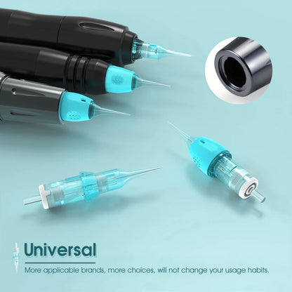 New Thunderlord Power Tattoo Needle Liner Shader Permanent Makeup Tattoo Cartridge RS MG U For Universal Tattoo Machine Pen Good Vibrations