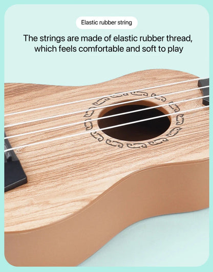 35cm Children Guitar Toy Can Be Used To Play Elementary Instruments With Paddles Simulating Yukrili Music Toys Good Vibrations