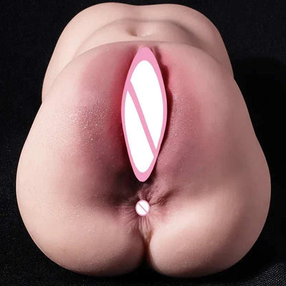 2 IN 1 Pocket Pussy Erotic Sex Toys 3D Realistic Silicone Vagina Variety