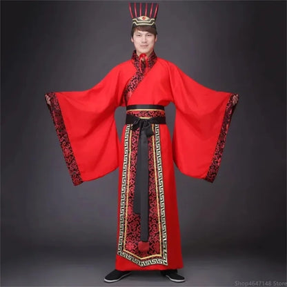 Hanfu Dress Couples Chinese Traditional Cosplay Costume Men&Women Ancient Hanfu Performance Costume Good Vibrations