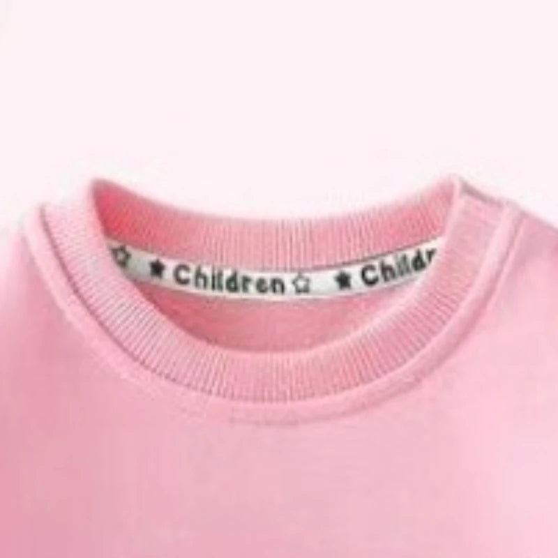 Sanrio Autumn Baby Girls Clothes Set Kid Cartoon My Melody Printed Sweatshirts Pullover Top and Pants 2PCS Suit Children Outfit Good Vibrations