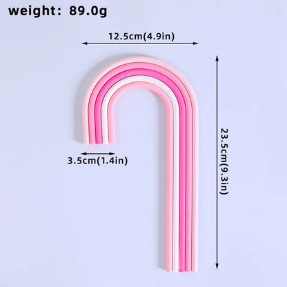 Rainbow Cake Toppers Cake Decorations for Wedding Baby Shower Girls Boys Rainbow Theme Birthday Party Supplies Good Vibrations