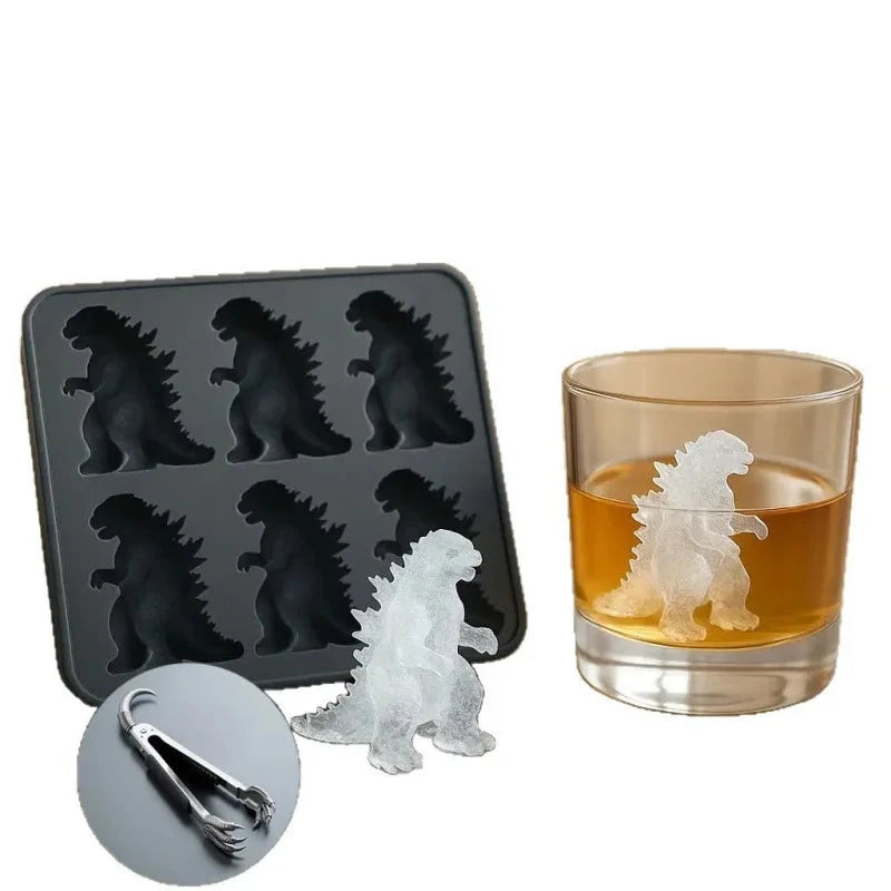 2025 Monster Large Ice Cube Mold Monster Ice Cube Good Vibrations