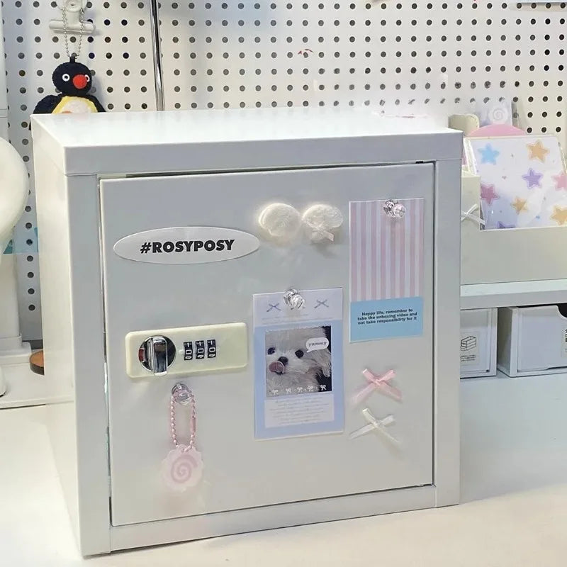 Password Storage Box Home Storage Containers Small Home  Organizer Use Mobile Phone Important Items Se Deposit Box Dustproof Good Vibrations