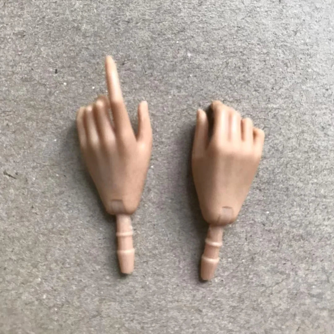 New Original Replacement Doll Hands Monstering High Doll Toy Parts Black Gray Yellow Blue Fishman Doll Hands DIY Toy Accessories Good Vibrations